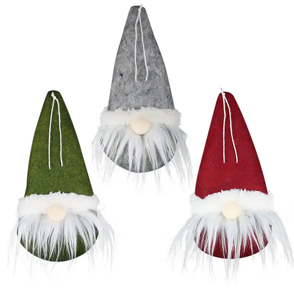 Рождественская кукла подвесной кулон для пожилых людей праздничный Новогодний