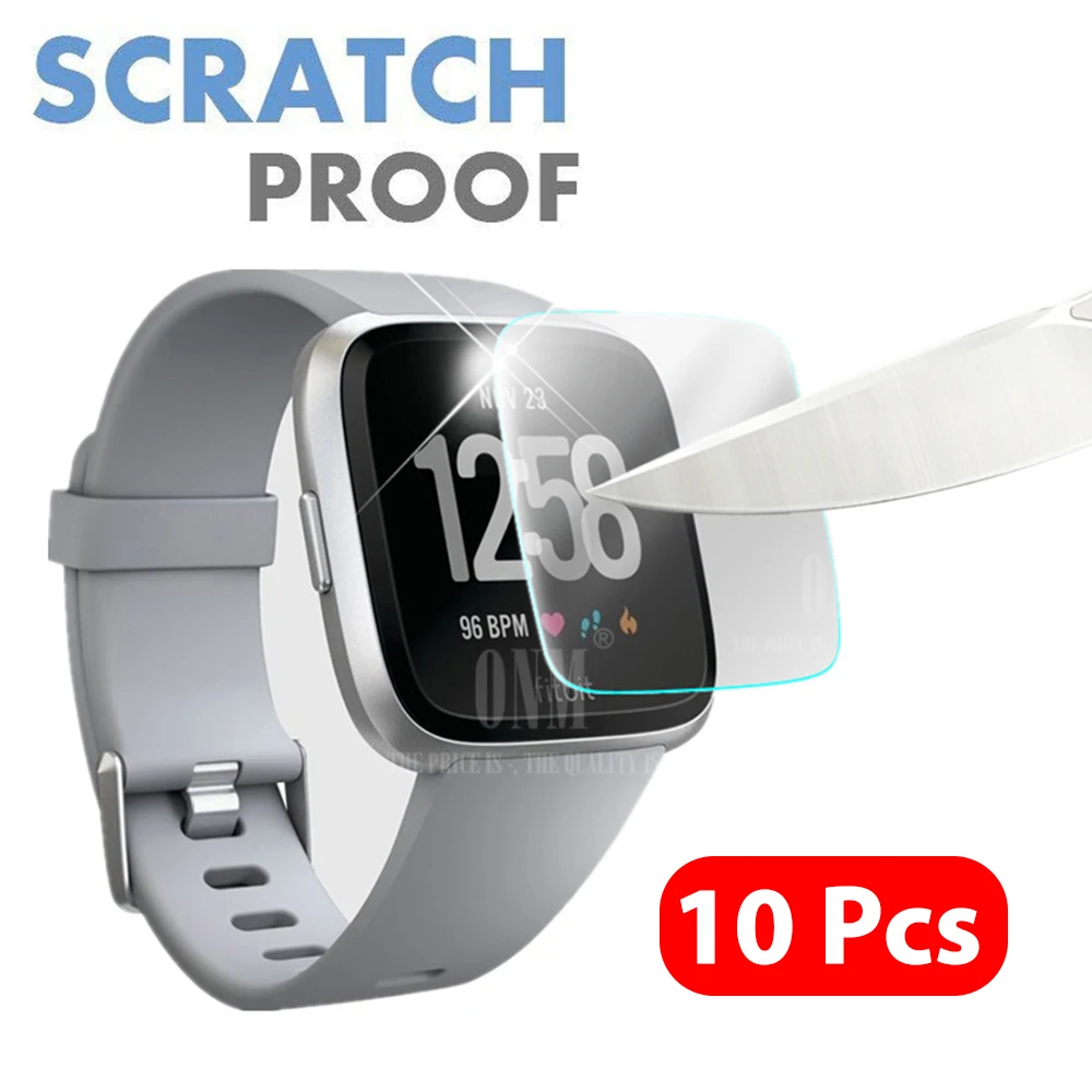 10 шт. Премиум Закаленное стекло для Fitbit Versa & Lite Smartwatch защитная пленка аксессуары