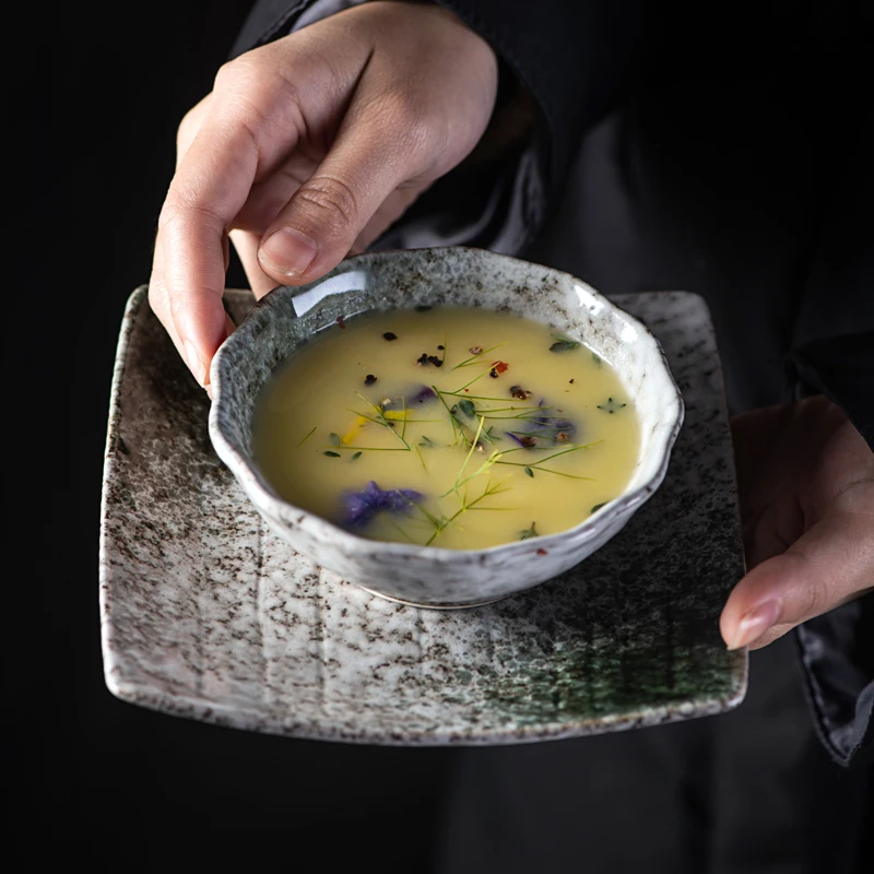 2 шт. японская креативная керамическая домашняя посуда десерты маленькие миски