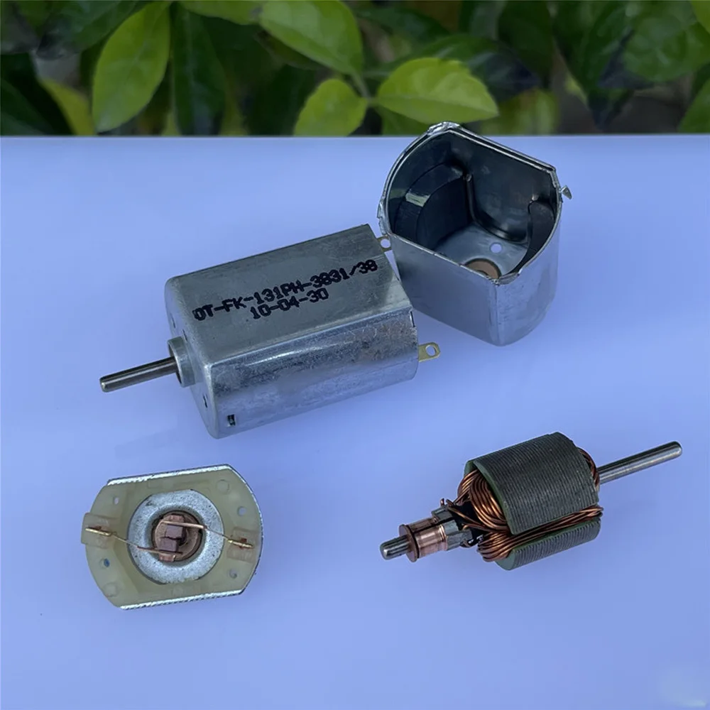 Щетка из углеродного волокна с высокоскоростным электродвигателем постоянного