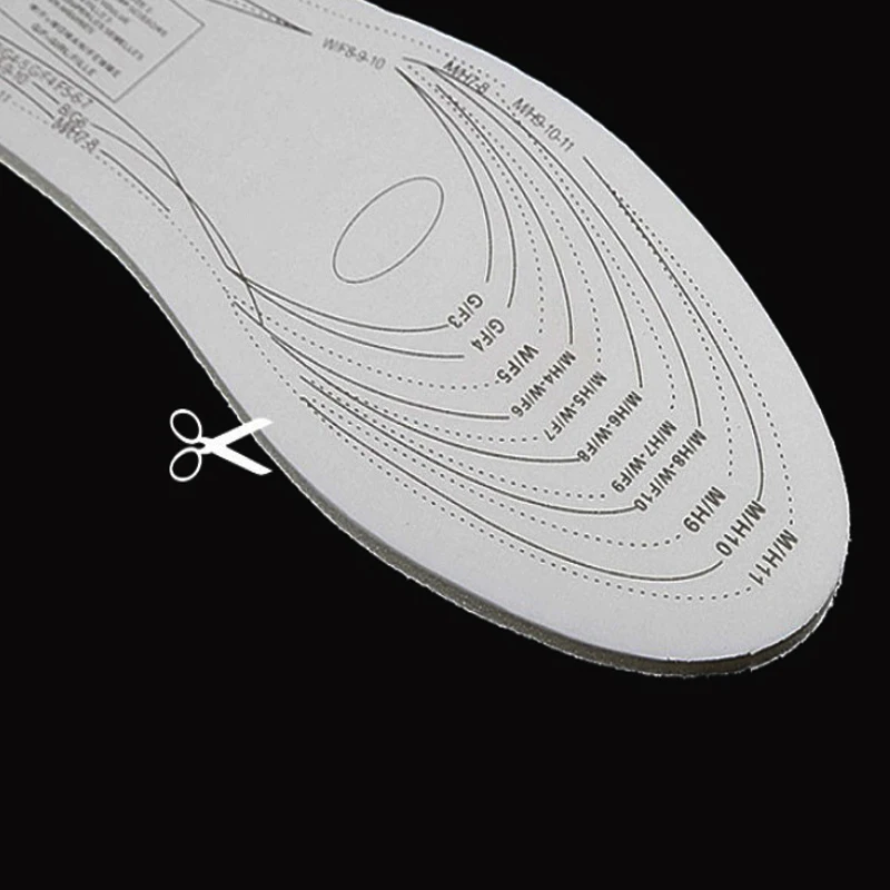 Стельки из пены с эффектом памяти мягкие дышащие вставки для обуви снимают