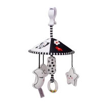 baby stroller rattle toy crib cot pram hanging pendant plush hand bell infants sensory toys