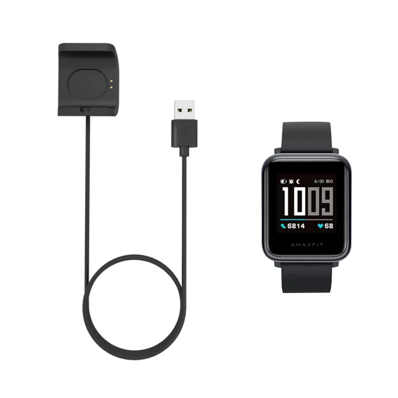 Док-станция для смарт-часов, зарядный адаптер с USB-кабелем, базовый шнур, провод для смарт-часов Huami Amazfit Bip S Sport A1805 aштук в упаковке Док-станция для смарт-часов, зарядный адаптер с USB-кабелем, базовый шнур, провод для смарт-часов Huami Amazfit Bip S Sport A1805 aштук в упаковке