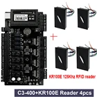 KR100E C3-400 комплект IP панель управления доступом к двери TCPIP RS485 коммуникация расширенный контроль доступа Wiegand 26