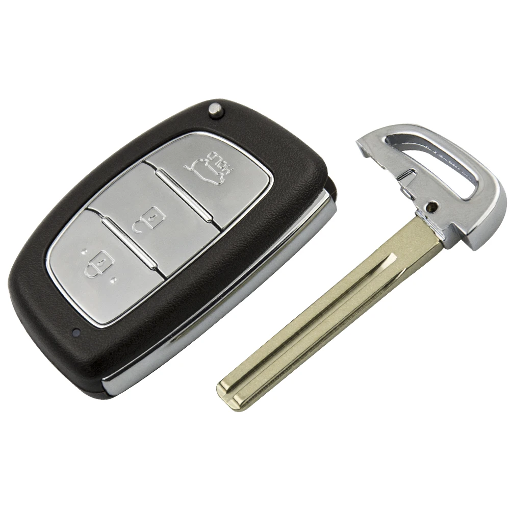 OkeyTech 3 кнопки 433 МГц Автоматический Дистанционный умный Автомобильный ключ для