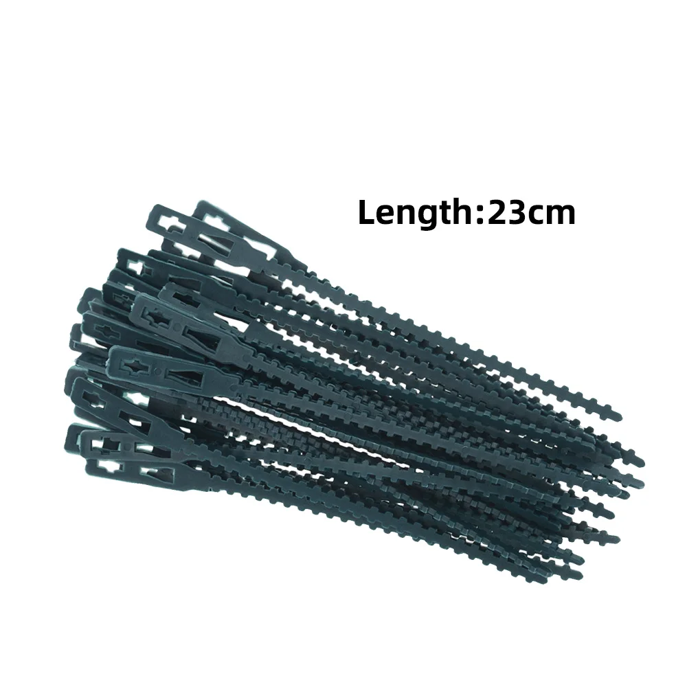 Пластиковые регулируемые кабельные стяжки для растений