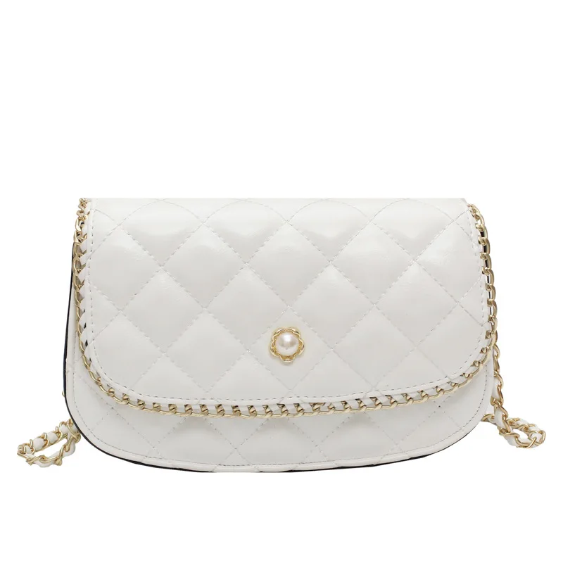 

Сумка на плечо женская с цепочкой, модная мягкая сумочка кросс-боди, мессенджер большой вместимости, 2020