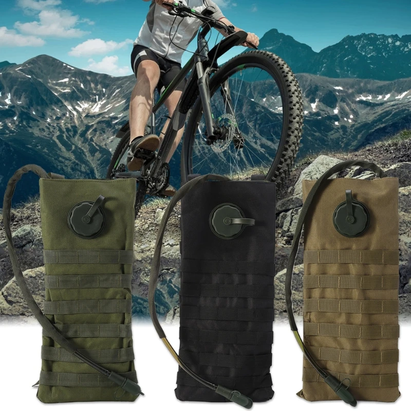 2.5L Molle военный гидратационный рюкзак для велоспорта, туризма, кемпинга, верховой езды, сумка для воды
