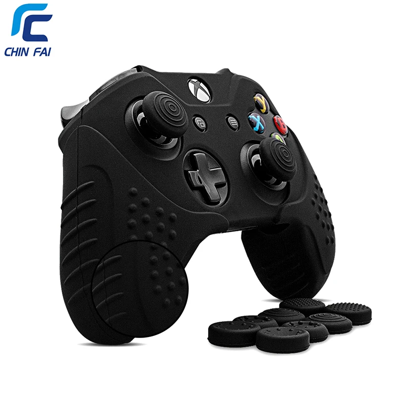 Силиконовый чехол CHINFAI для Microsoft Xbox One противоскользящий защитный one S контроллер X