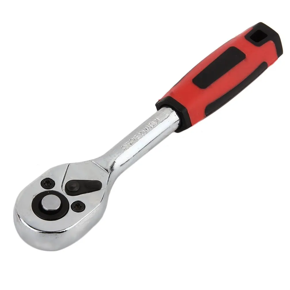 NEW 46pcs Carbon Wrench Set Steel Mirror Socket Combination Durable Ratchet Tool Auto Repair Accessory | Инструменты