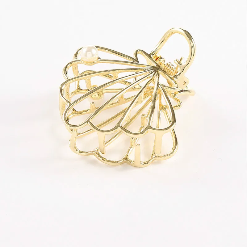 1 шт. Винтажные заколки для волос металлические золотые модные аксессуары женщин