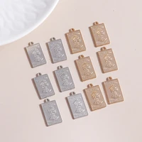 20pcs 1323mm fashion sign letter charms for jewelry making diy carved portrait charms earrings pendants necklaces accessories