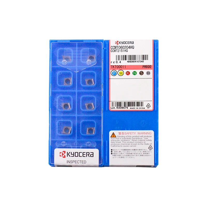 Kyocera CCMT060204-HQ PR930 карбидная вставка лучшего качества 10 шт./лот | Инструменты