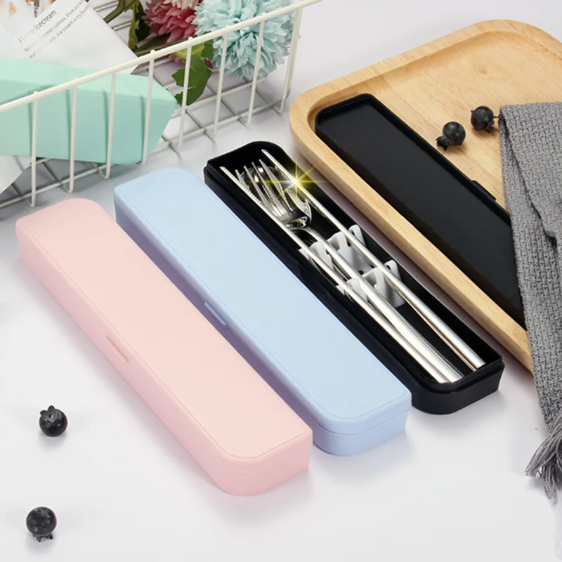 Посуда многоразовая набор столовых приборов для путешествий Набор посуды лагеря