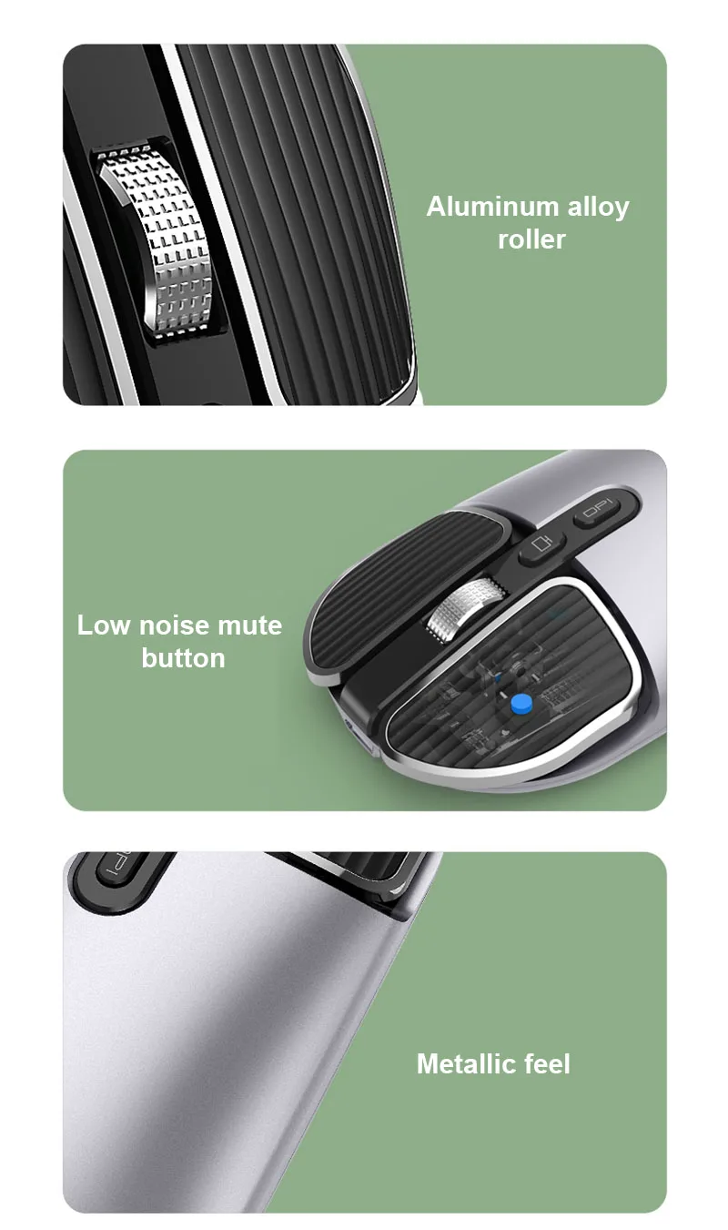 Новый M203 1600 Точек на дюйм высокое Разрешение Беспроводной Bluetooth Мышь