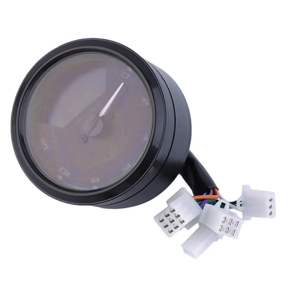 TKOSM универсальный мотоцикл цифровой спидометр с ЖК-подсветкой одометр тахометр