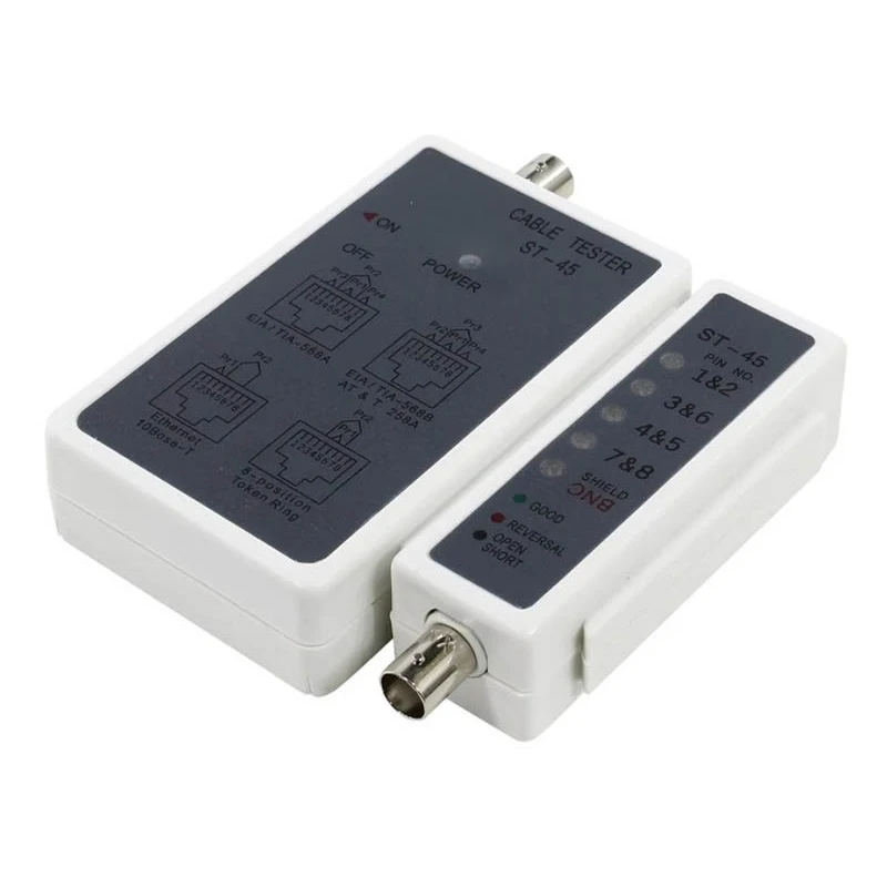 Тестер LAN тестер Telecom ST-45 для BNC/RJ-45 | Инструменты