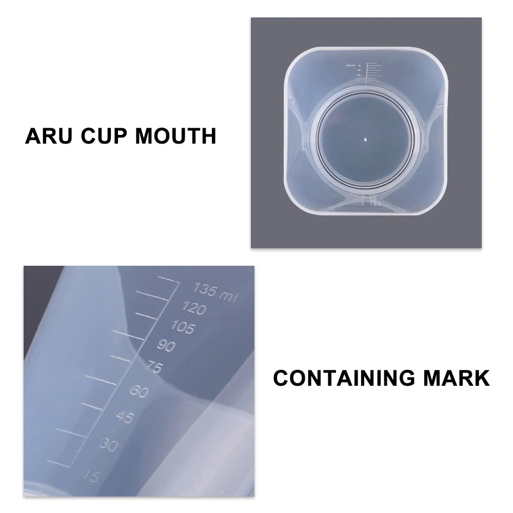 Пластиковый мерный стакан для парикмахерской миксер окрашивания волос