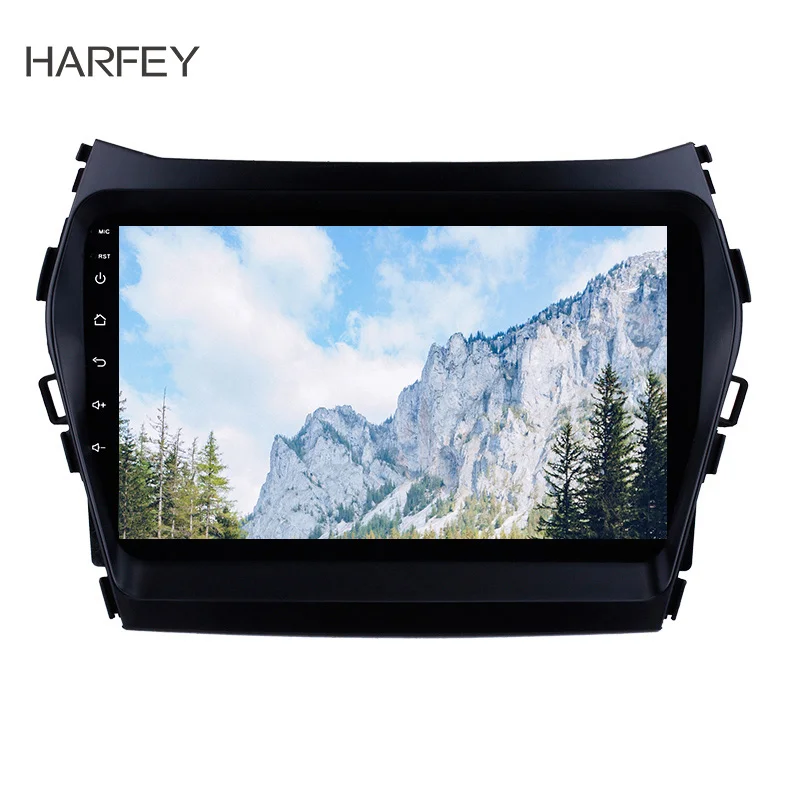 Головное устройство Harfey 4 + 64 ГБ Android 10 0 GPS 1DIN 9 &quotАвтомагнитола для Hyundai Santa Fe IX45 2013