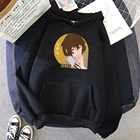 Толстовка Осаму дадзай Bungou с изображением бешеных собак, мужская одежда в стиле хип-хоп для улицы, осенняя модная толстовка, удобный теплый спортивный костюм для мужчин