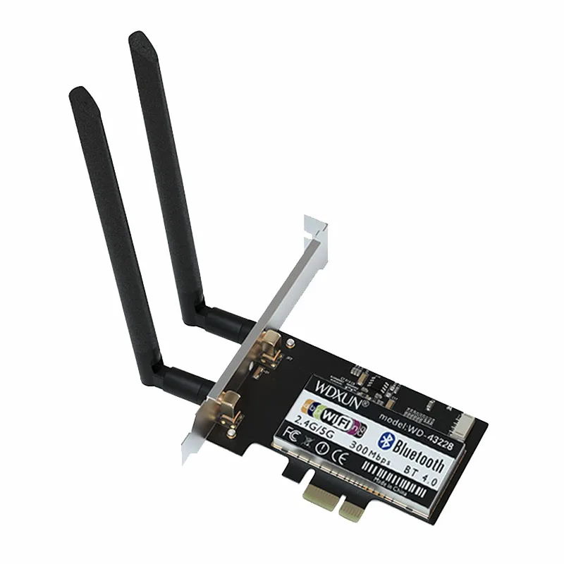 Desktop PCIE WiFi bcm943228 BCM43228hmb 2.4GHz and 5GHz 802.11abgn bt Bluetooth 4.0 wifi card BCM943228HMB | Компьютеры и офис