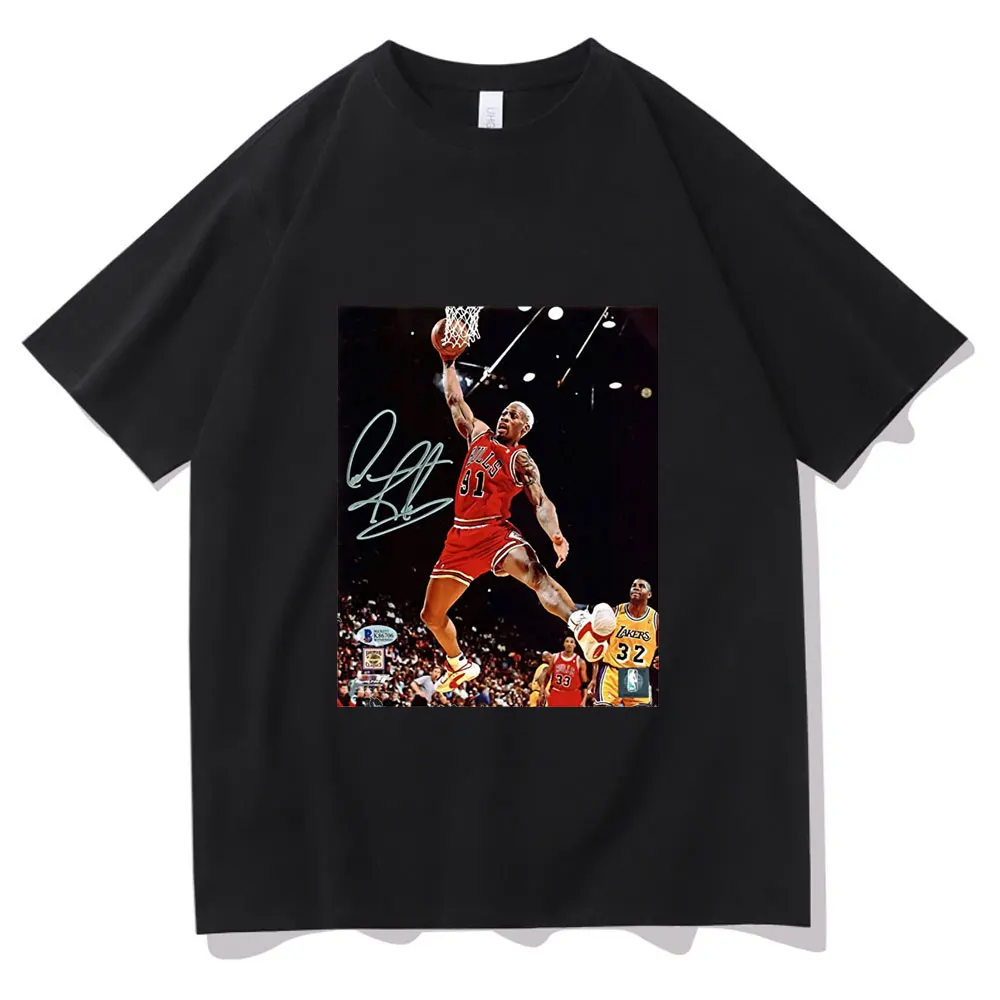 

Regular Men Women Lose Short Sleeve Boy Basketball Streetwear Mob Travis Scotts Astroworld Tshirt Dennis Rodman Cotton T Shirts