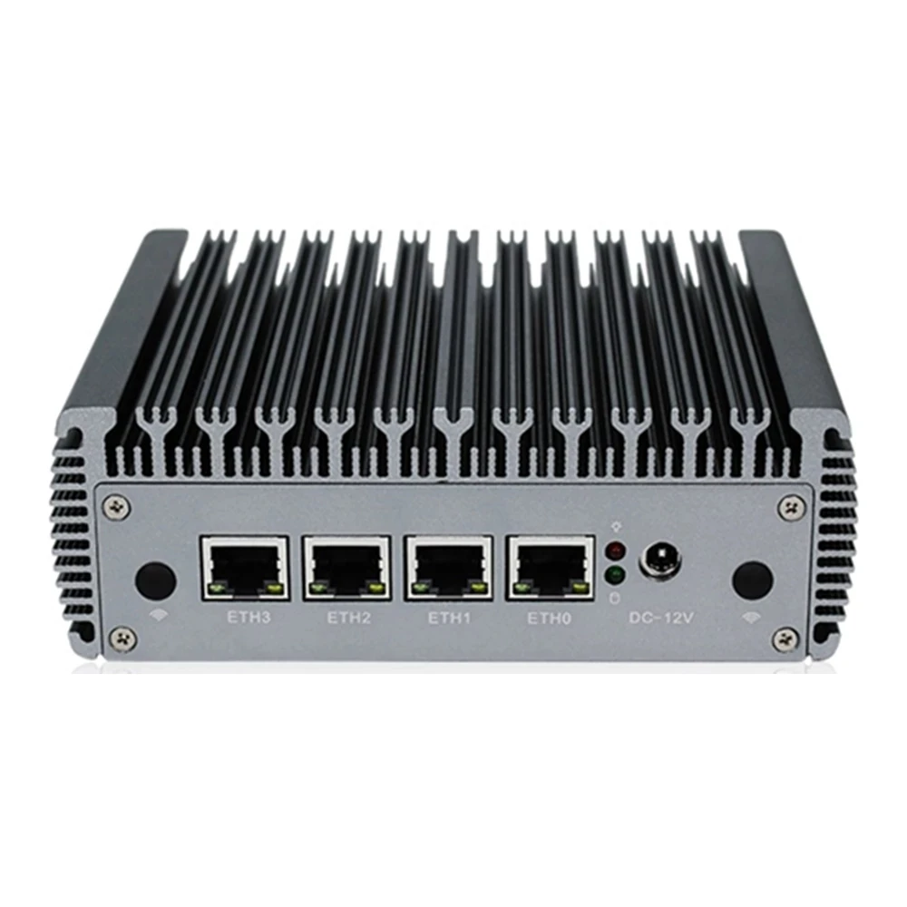 Мини-ПК без вентилятора Intel Celeron J4125 4 ядра i225 2 5 ГГц | Компьютеры и офис