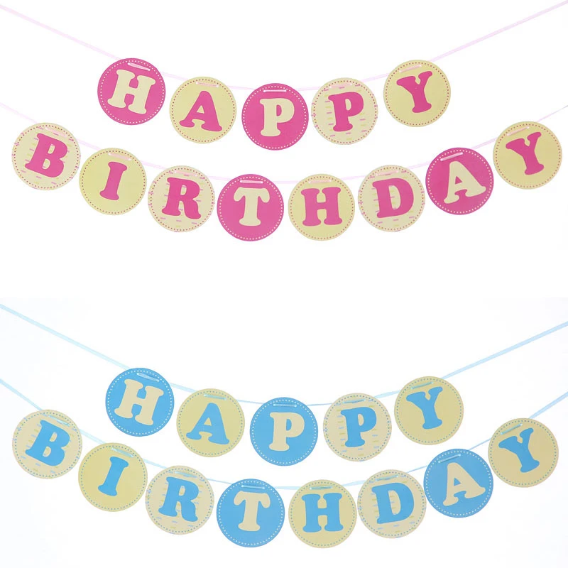 13 шт./упак. Синий Красный Стиль Круглый баннер с надписью ФЛАГ вымпел днем