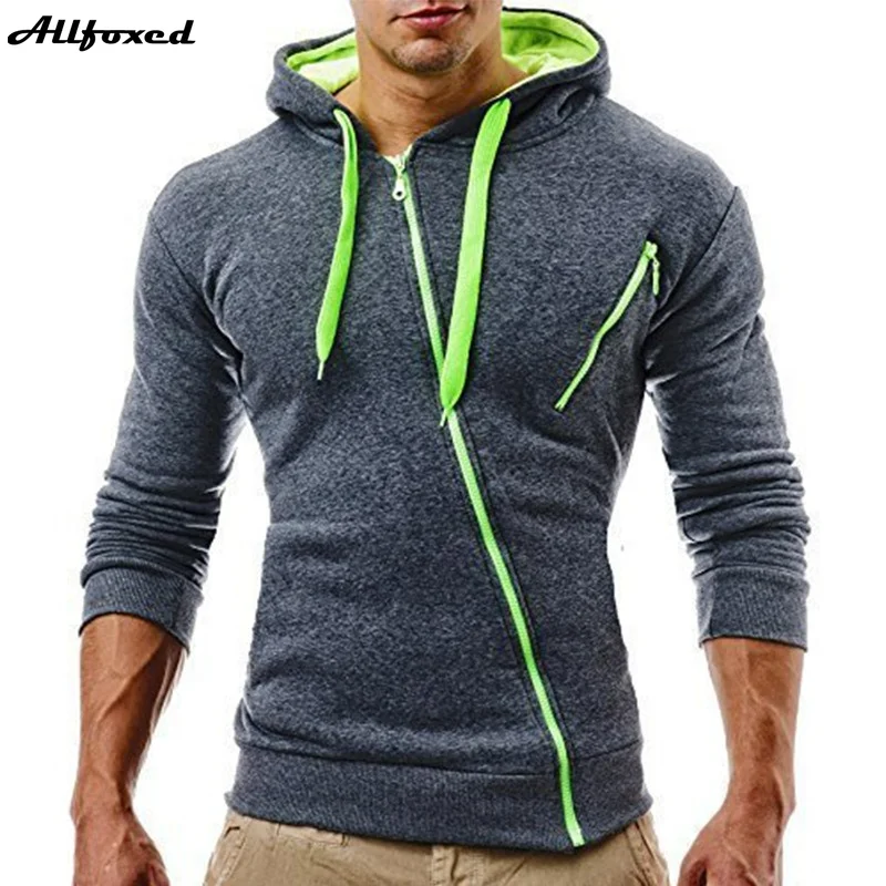 

2021 New Spring and Autumn Fashion Men Hooded Sportswear Zipper Top Coat Casual Solid Hoodies Men Pullover Sweatshirt Plus Size