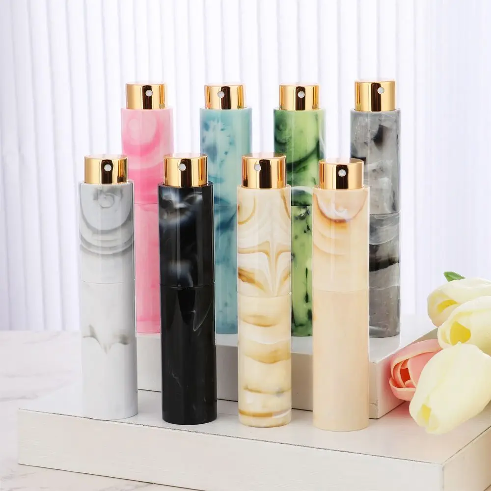 

10ML Mini Portable Refillable Perfume Spray Bottle Marbling Makeup Water Atomizer Bottle Empty Container Travel Bottle Tool