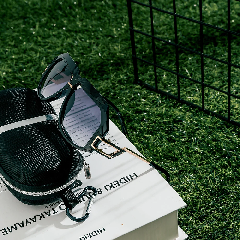 

Новинка, металлические ретро-очки Yvan с покрытием, женские и мужские солнцезащитные очки, винтажные брендовые дизайнерские очки «кошачий гл...