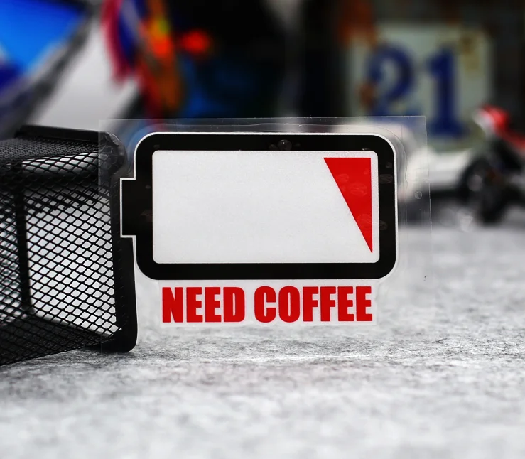 Виниловые наклейки для автомобиля смешное отключение питания зарядка от