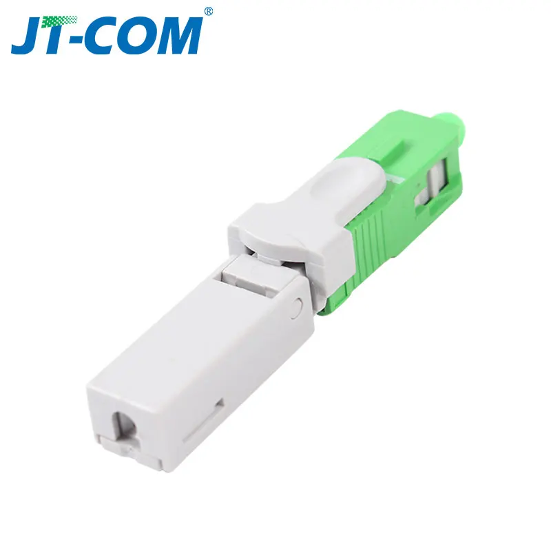 Совершенно новый волоконно оптический Быстрый Соединитель FTTH SC APC Одномодовый SM