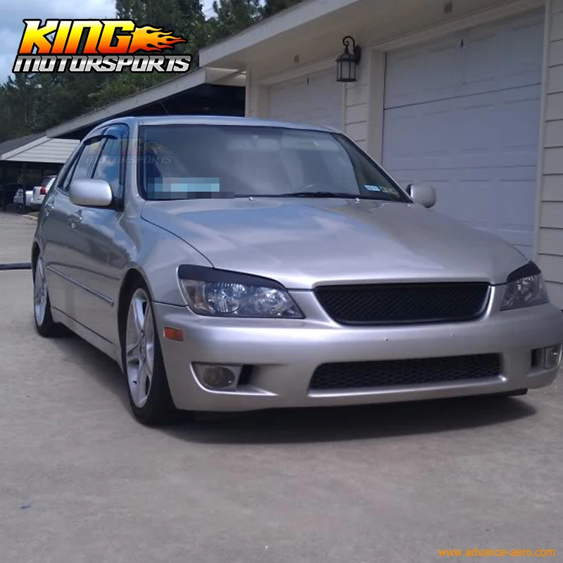 Подходит для 01 02 03 04 05 Lexus IS300 4-дверный седан JDM дефлектор оконного козырька 4 шт.
