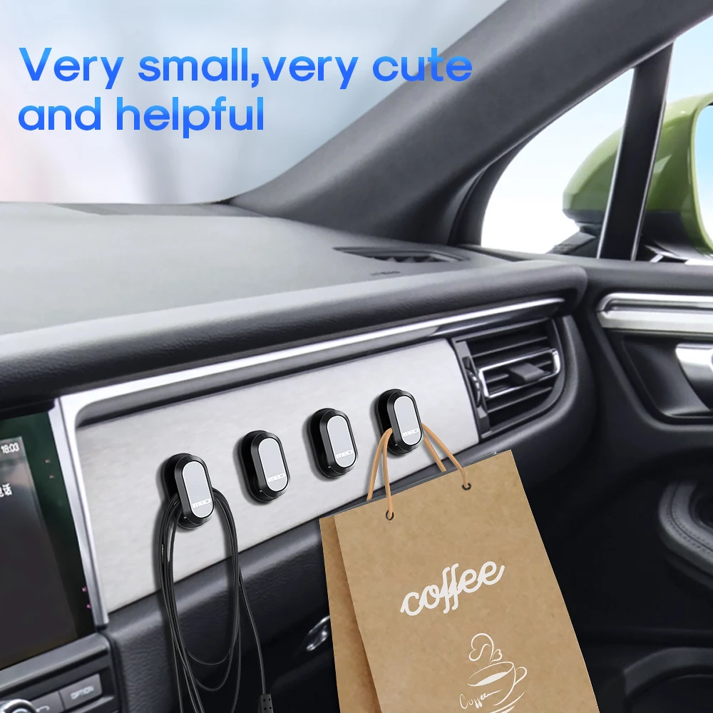 Автомобильные крючки MEIDI 4 шт./лот органайзер для хранения USB-кабеля наушников