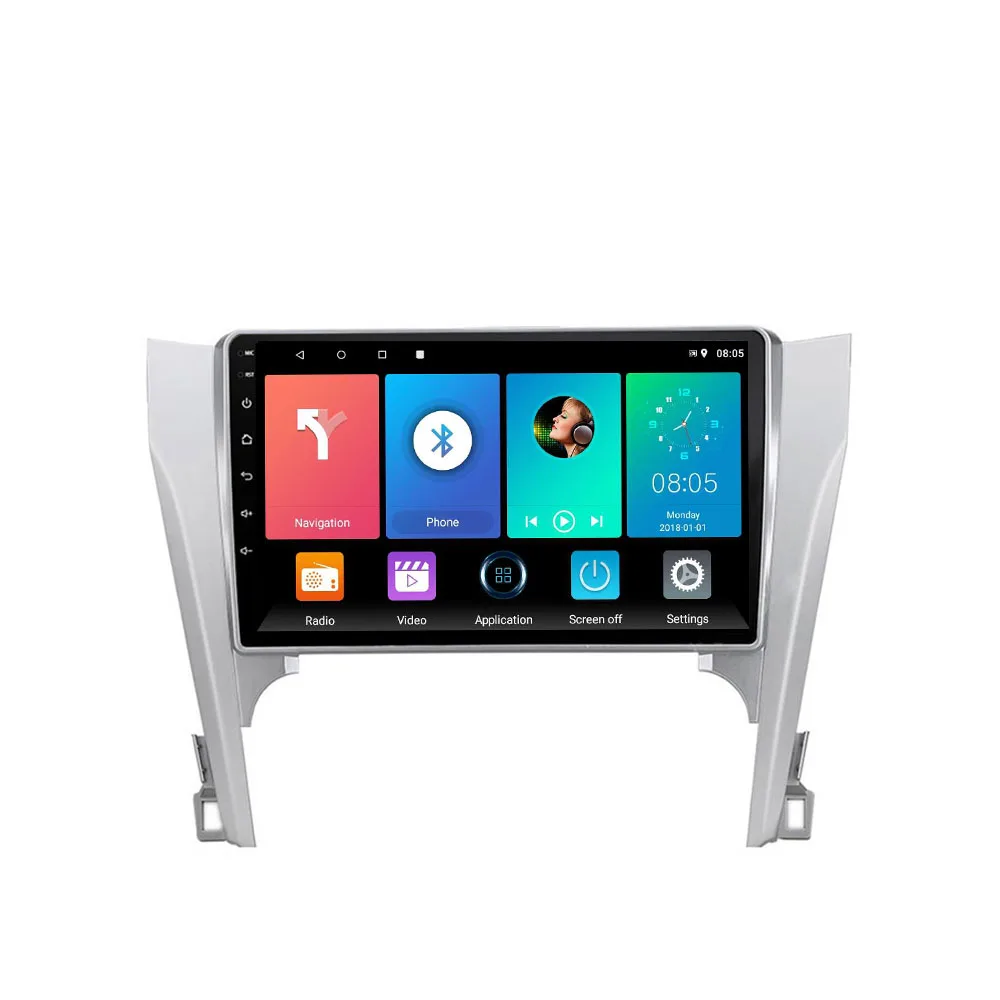 Easteregg головное устройство 2 DIN 10 1 дюймов 2.5D Android 8 GPS навигация для Toyota camry 2012 2013 2014 |