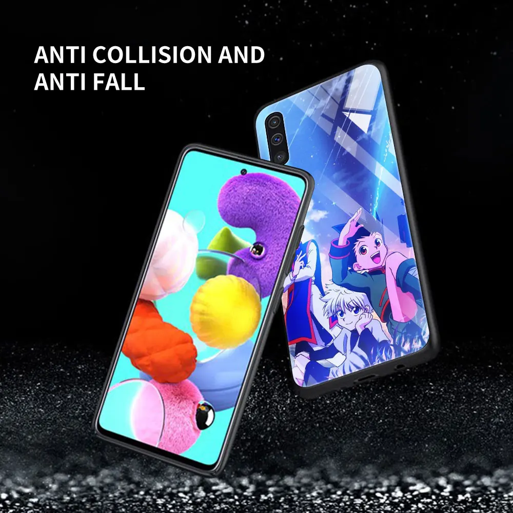 

Hunter X Hunter Glass For Samsung Galaxy A51 A71 A50 A70 Tempered Phone Case A31 A21s A30 A91 A41 M31 A40 A32 A12 Cover