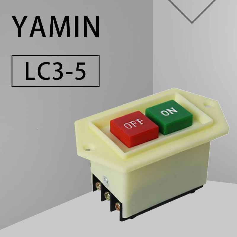 P92 скамья дрель стартер кнопочный переключатель LC3 5 380В 5А шлифовальный круг