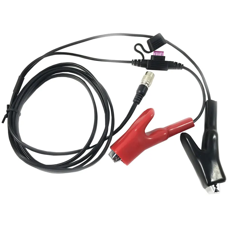

5600 Power Cable for trimble Robotic Total Station 12V 15A 4Pin with Weather Resistant Fuse Holder