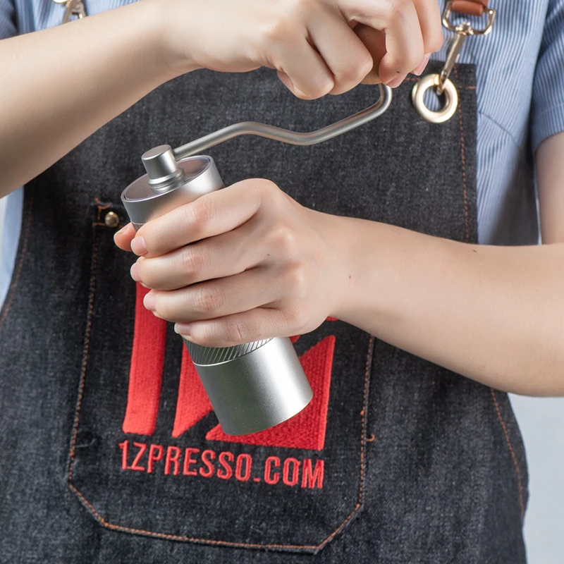 1ZPRESSO-molinillo Manual Q2, herramientas de molienda de cocina, minimolinillo de granos de caf&eacute; ajustable de acero inoxidable-2