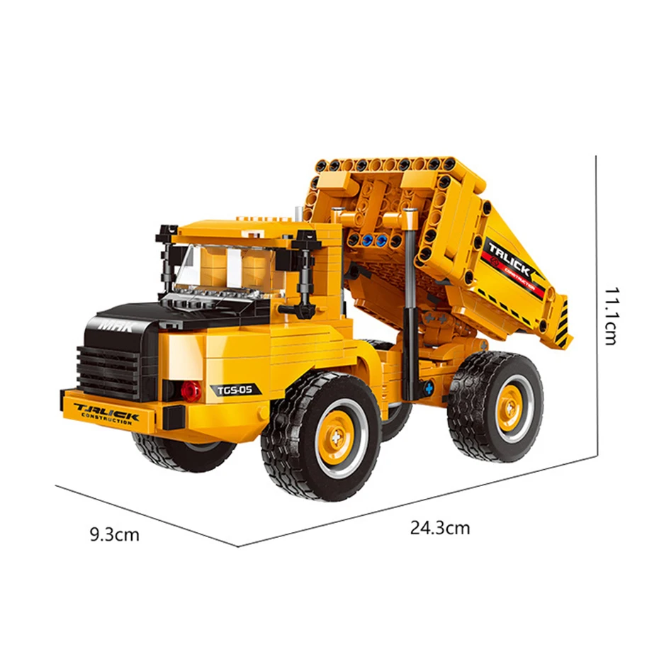 

XINGBAO 03034 NEW City Series 545pcs The Heavy Duty Truck Model Building Blocks Vehicle Bricks Educational Toys