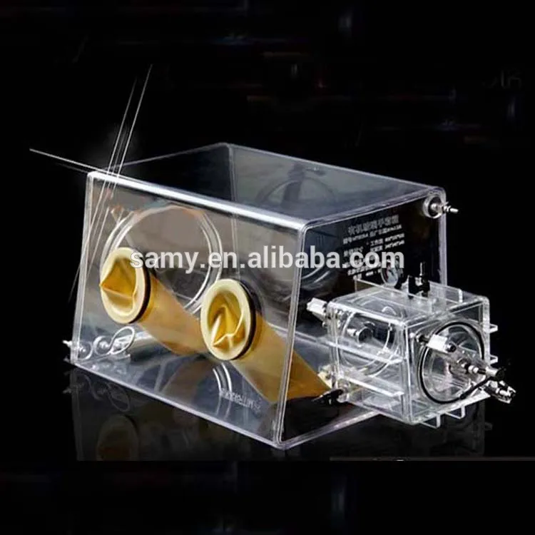 

GS-002 акриловая коробка для перчаток с контролем атмосферы для лаборатории с добавлением инертного газа