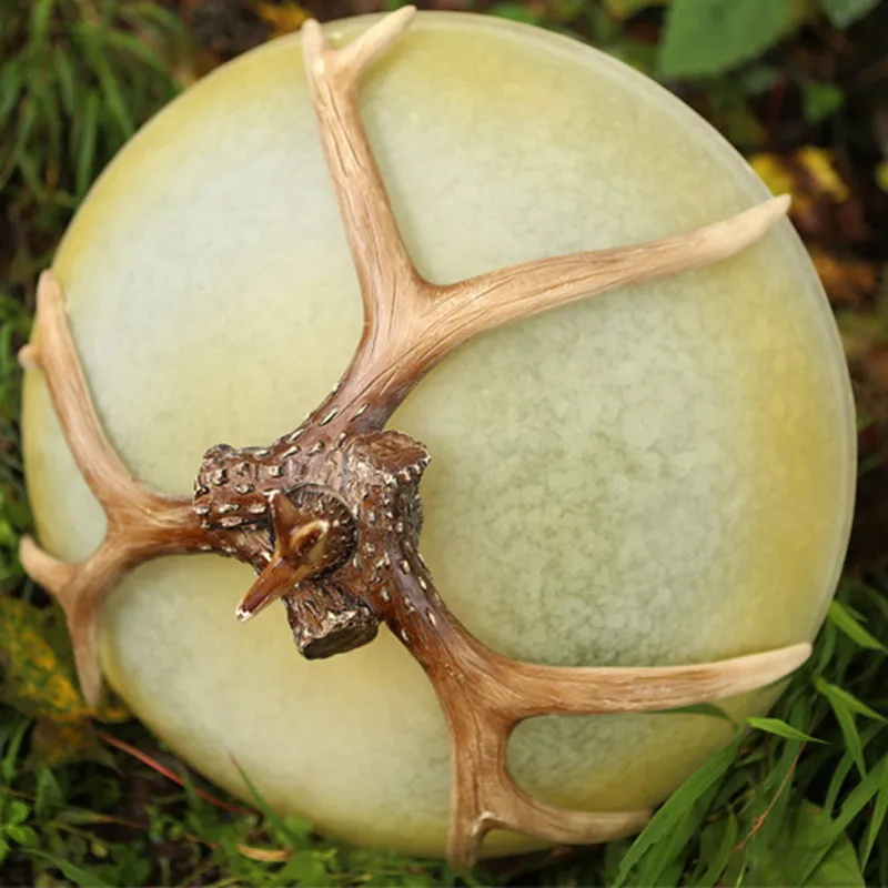 Люстра в форме рога оленя из смолы лампа для кофейни бара кухонного островка