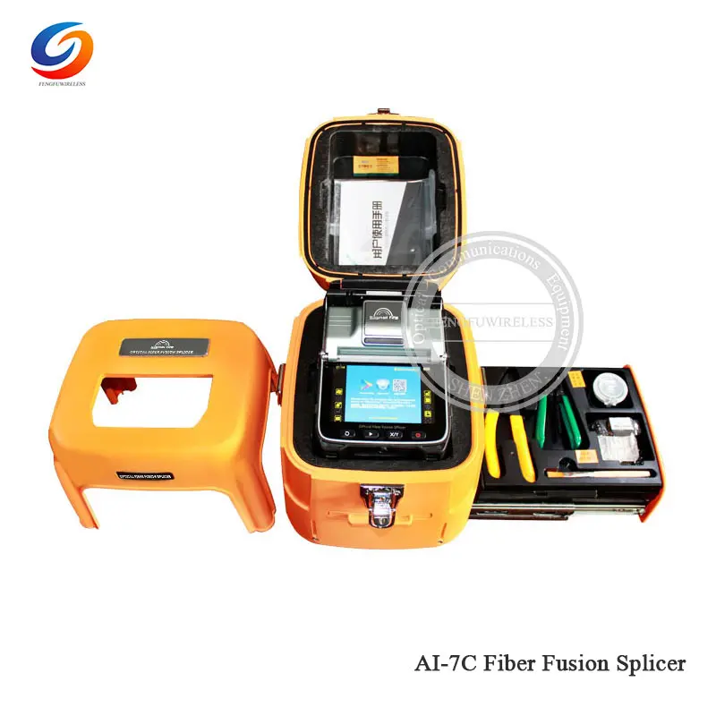 2019 Hottest signalfire AI-7C Fusion Splicer SM&ampMM Automatic FTTH Fiber Optic Welding Splicing Machine | Мобильные телефоны и