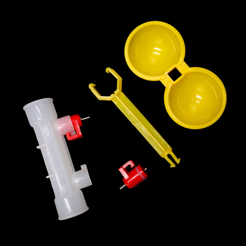 3 шт. автоматическая пластиковая поилка для птиц|Принадлежности кормления и