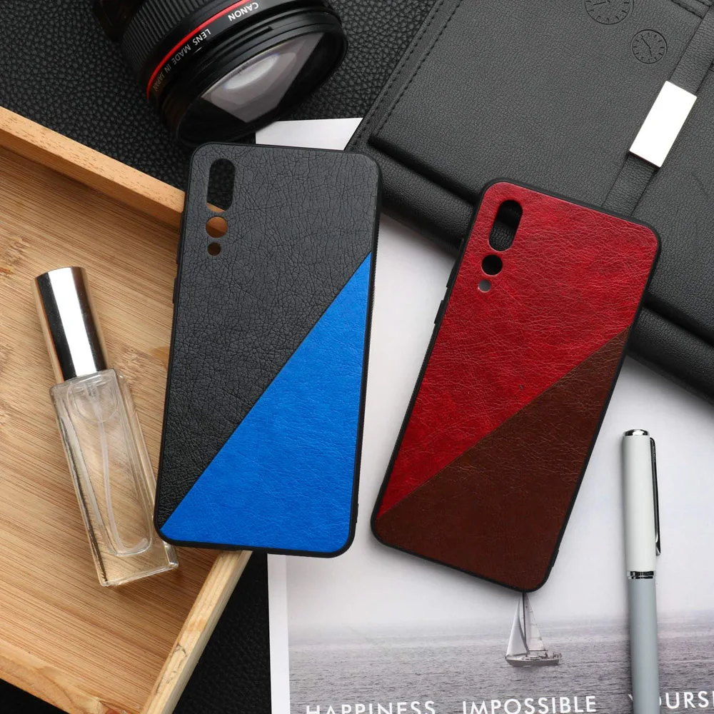Роскошный кожаный чехол для телефона huawei P10 plus P20 pro Чехол Ретро мягкий