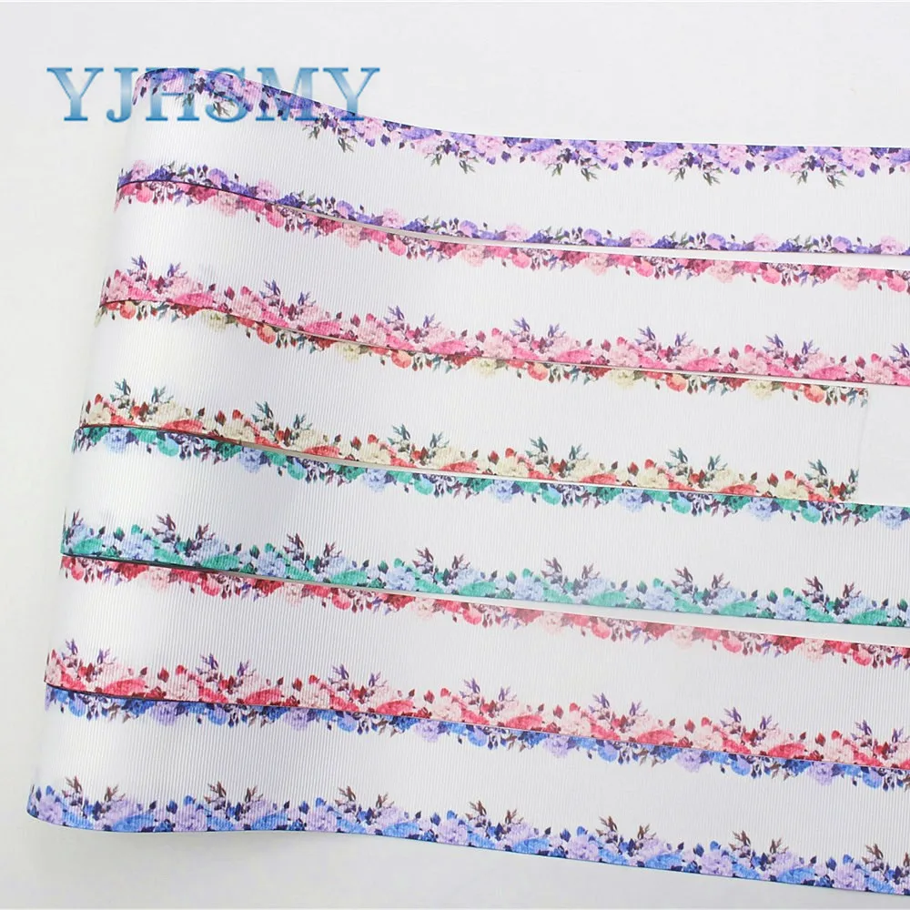 YJHSMY I 19625 1439 38 мм 10 ярдов мультфильм термопереноса печатных grosgrain ленты Подарочная