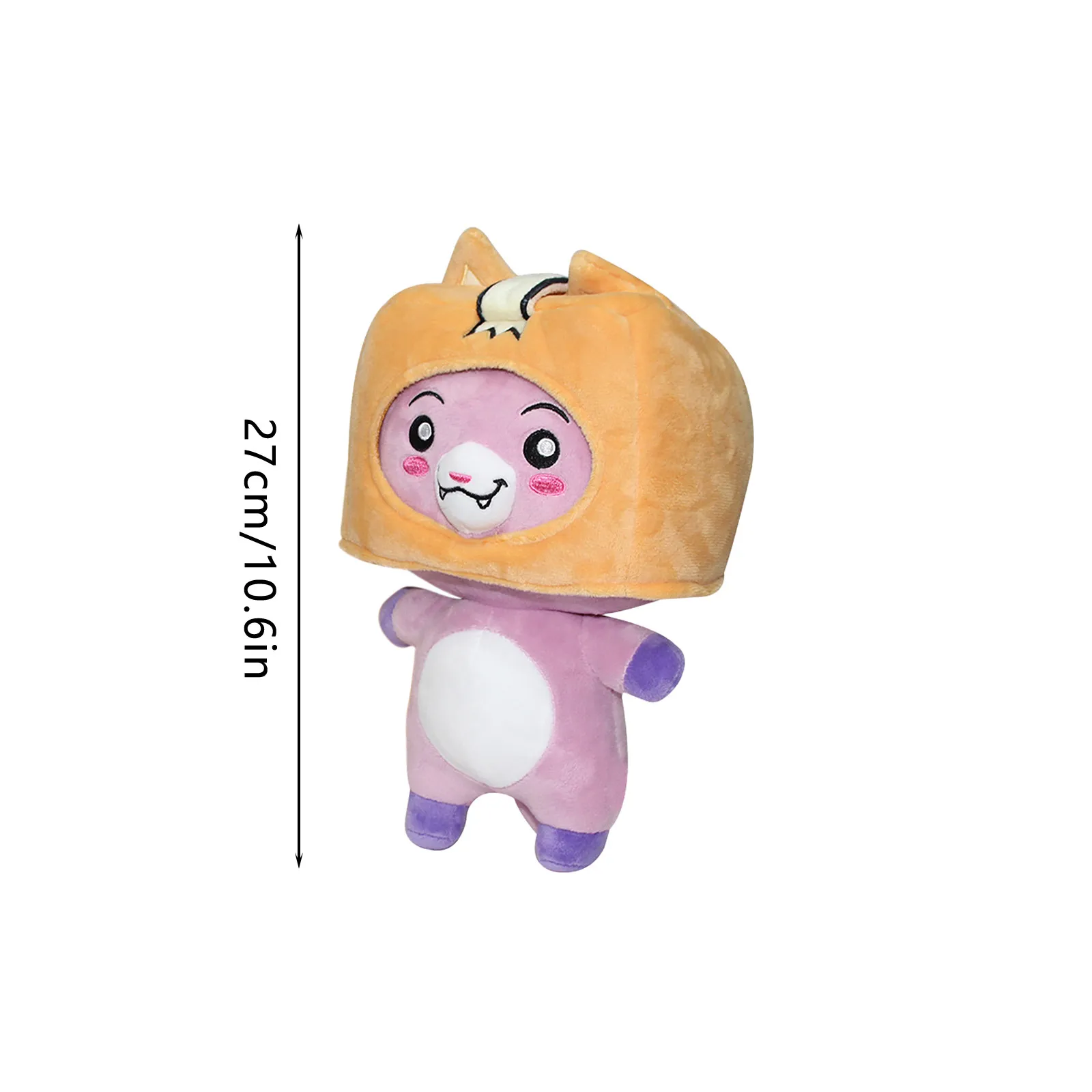 

Cartoon Villain Turned Into Cat Pillow Doll Disguised As Plush Toy For Gifts 20CM Soft Doll Stuffed Pillow Detachable Helmet