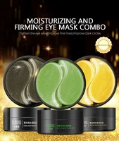 golden seaweed eye masks patch moisturizing diminishing dark circles and fine lines anti aging black pearl eye care tslm1