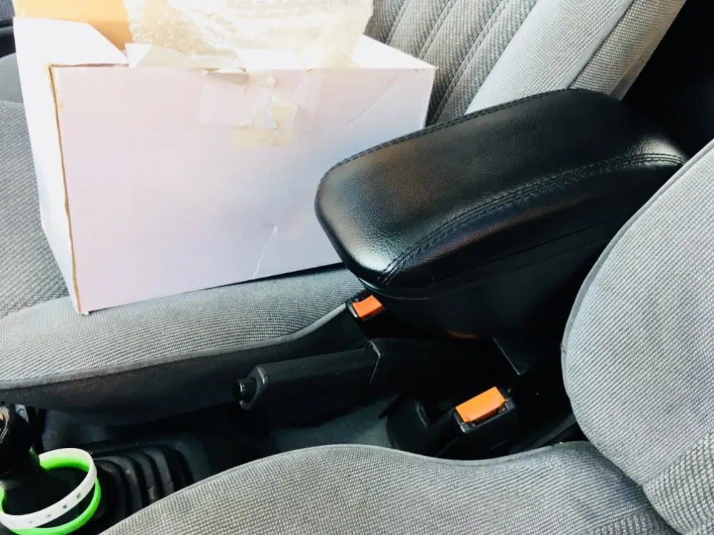 Бесплатная доставка автомобильный подлокотник для PEUGEOT 206 306 307 406 Black